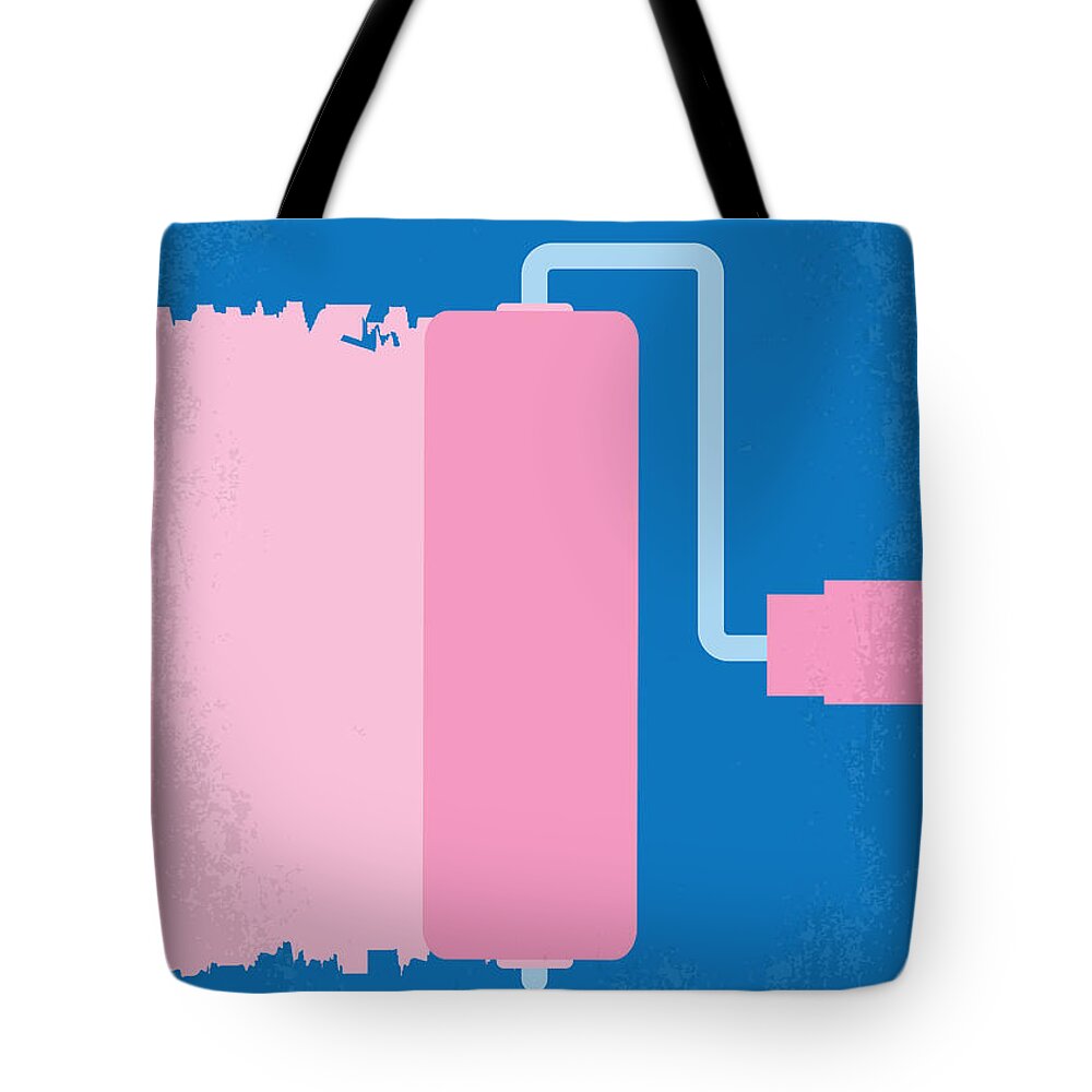 Betty Blue Tote Bag featuring the digital art No359 My Betty Blue minimal movie poster by Chungkong Art
