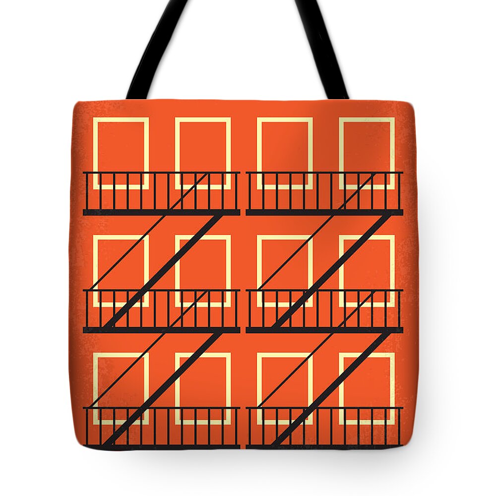 West Tote Bag featuring the digital art No387 My West Side Story minimal movie poster by Chungkong Art