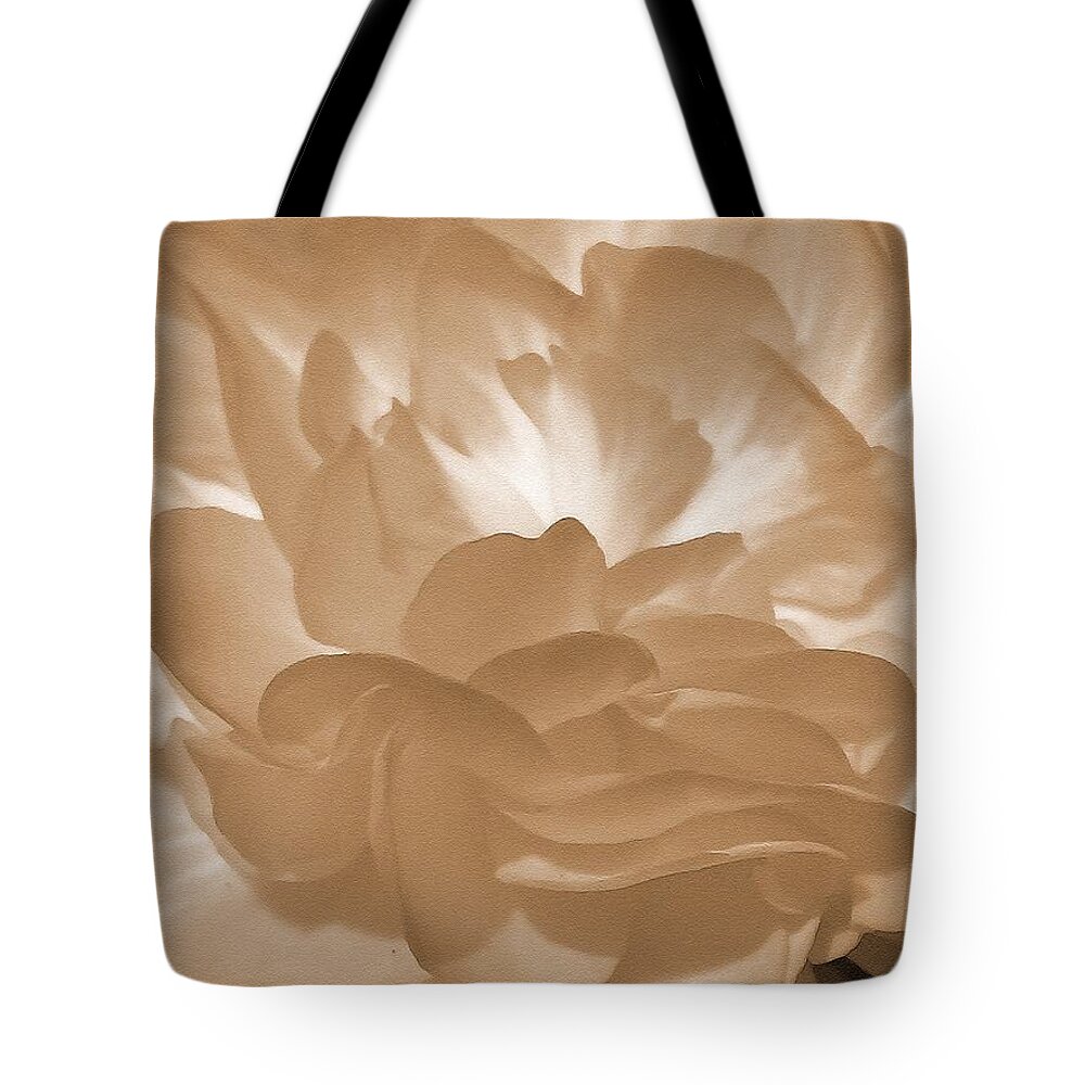 Begonia Tote Bag featuring the painting Non-Stop Begonia Petals by J McCombie