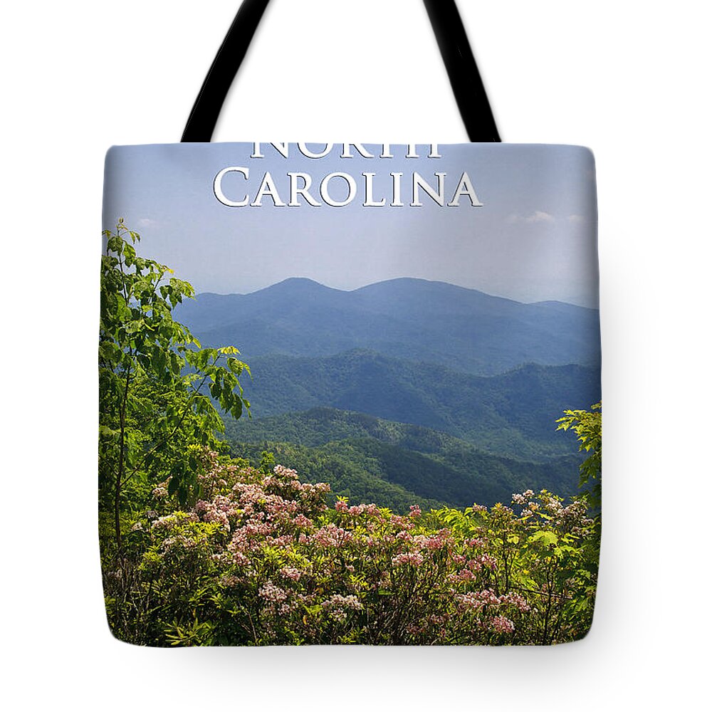 Roan Tote Bag featuring the photograph North Carolina Mountains by Jill Lang