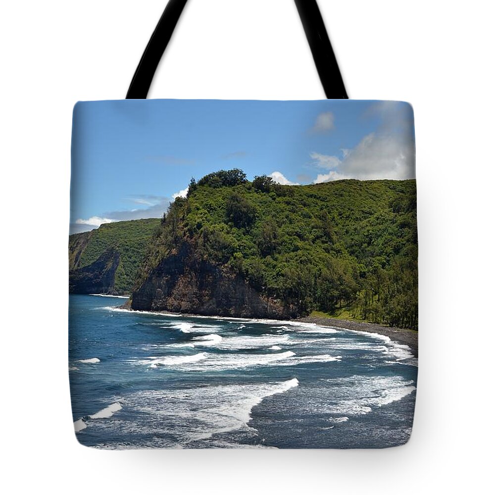 Kona Tote Bag featuring the photograph North Kona Coast 2 by Amy Fose