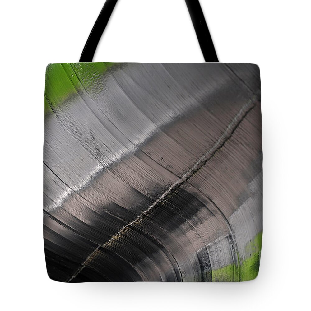 Abstract Tote Bag featuring the photograph Not the Yellow Submarine by Randi Grace Nilsberg