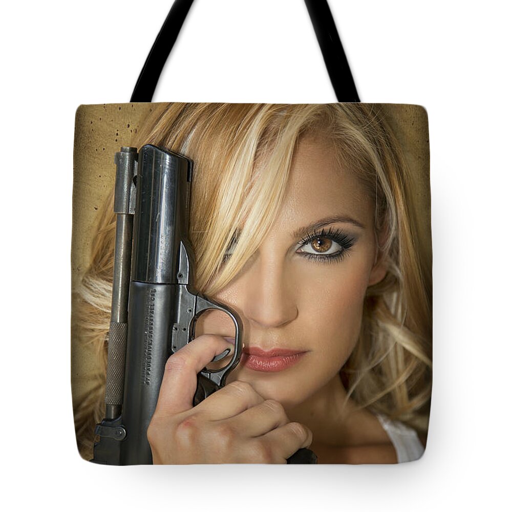 Action Tote Bag featuring the photograph Nothing To Fear by Evelina Kremsdorf