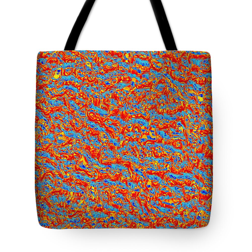  Tote Bag featuring the painting November Emboss by Steve Fields