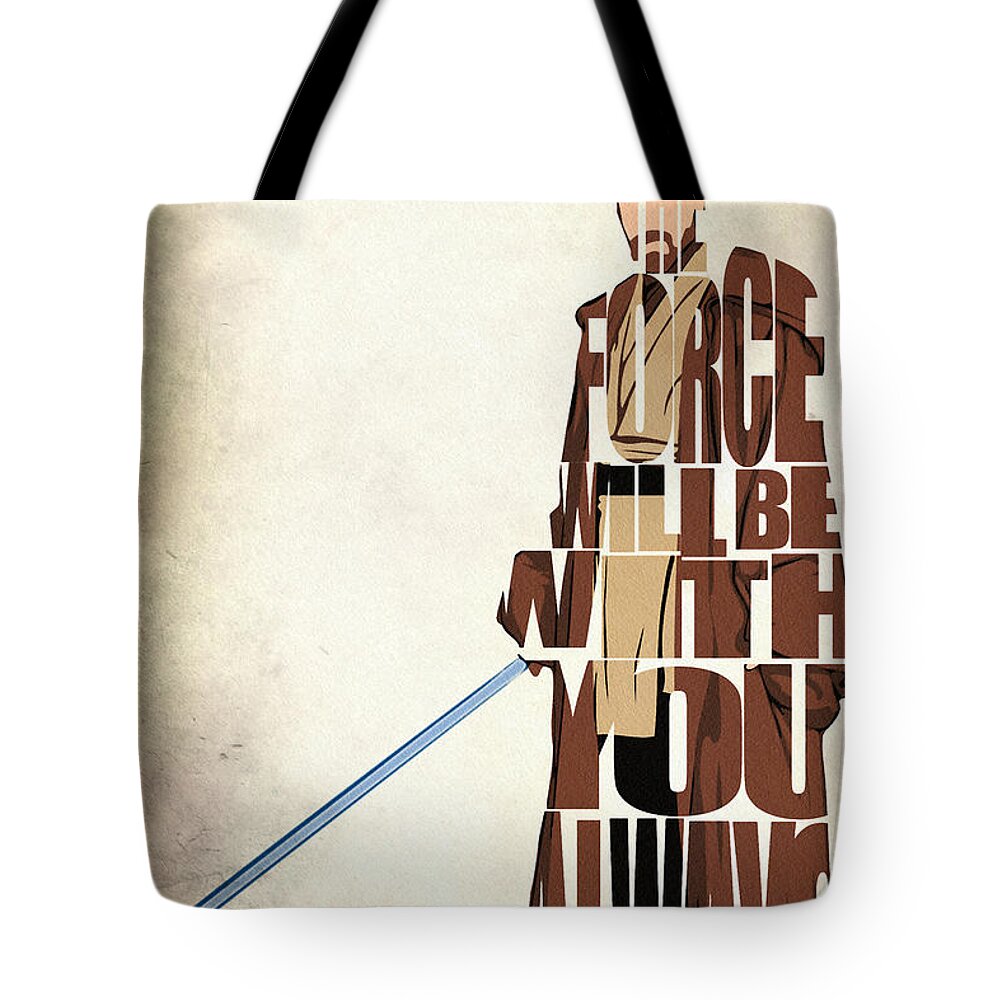 Obi-wan Kenobi Tote Bags