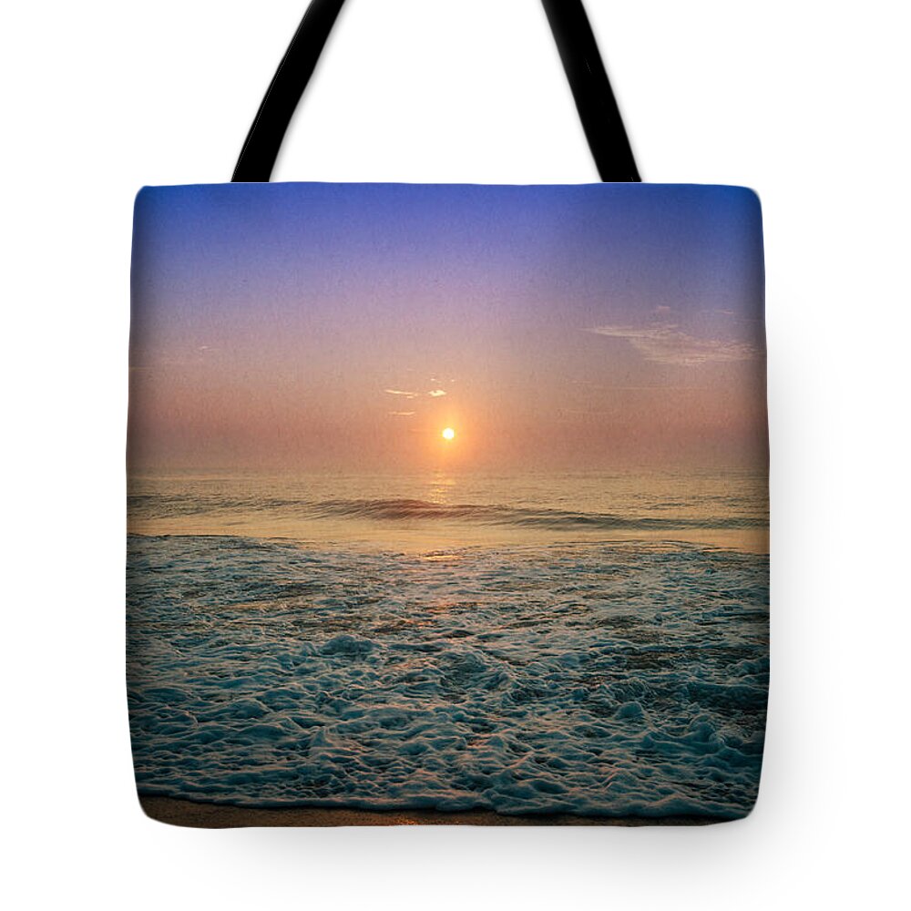 Ocean City Tote Bag featuring the photograph Ocean City Sunrise by Crystal Wightman