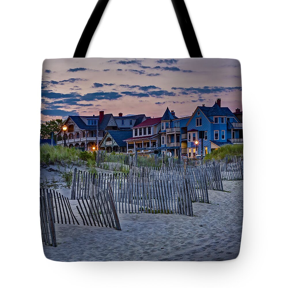 Asbury Park Tote Bag featuring the photograph Ocean Grove Asbury Park NJ by Susan Candelario