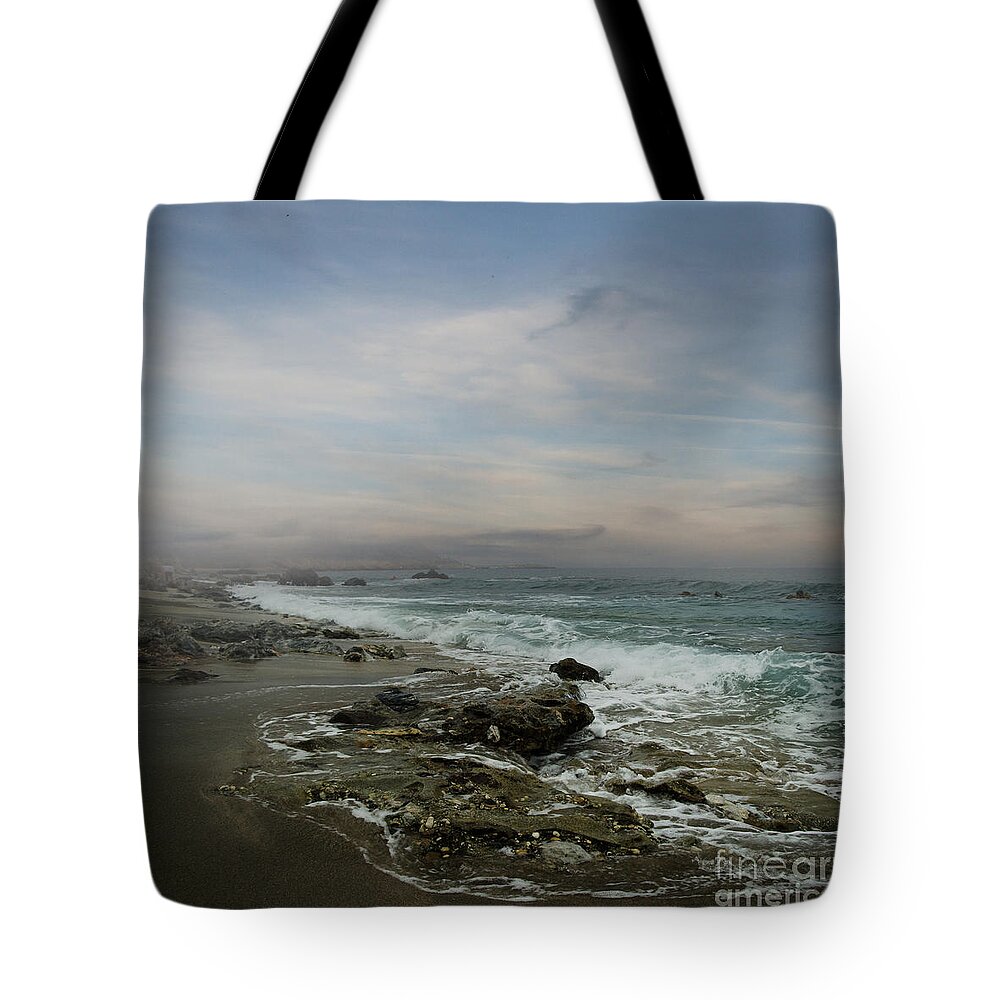 Sea Tote Bag featuring the photograph Ocean by Jelena Jovanovic