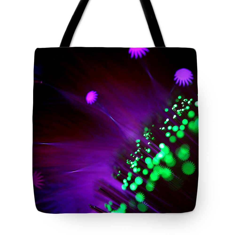 Abstract Tote Bag featuring the photograph Octopus's Garden by Dazzle Zazz