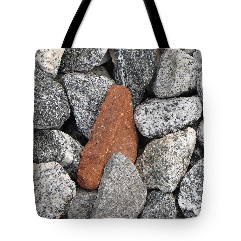 Odd Ball Tote Bag featuring the photograph Odd Ball by Beth Vincent