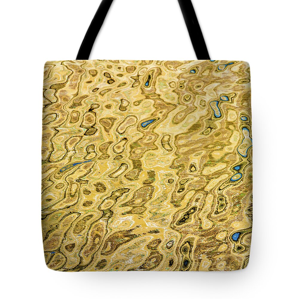 Nature Tote Bag featuring the photograph Ode To Klimt Nature Abstract Forms by See-ming Lee