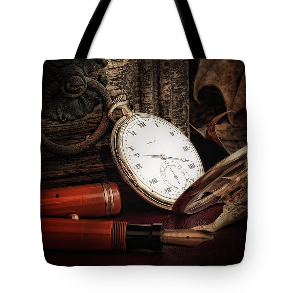 Time Tote Bag featuring the photograph Of Times Gone By by Tom Mc Nemar