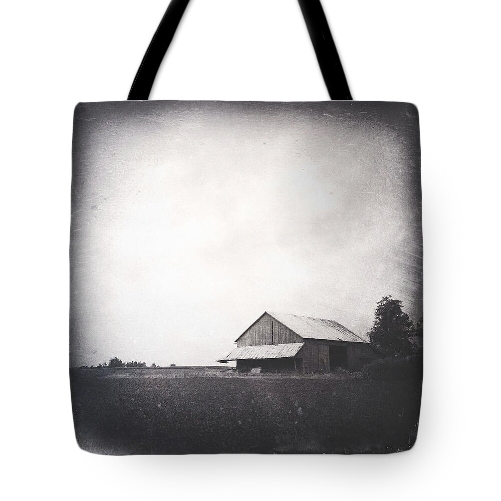 Barn Tote Bag featuring the photograph Ohio Simple by Natasha Marco
