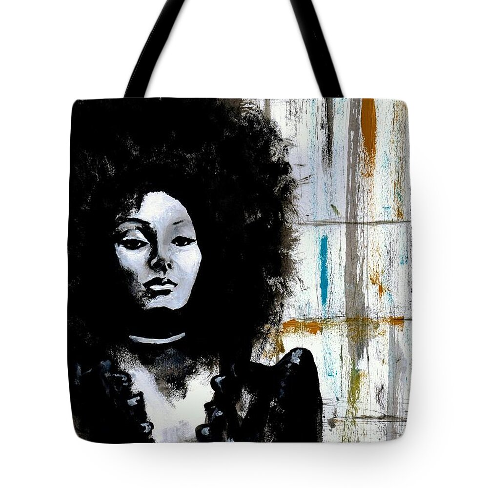Vintage Tote Bag featuring the photograph Ol School Sexy by Artist RiA