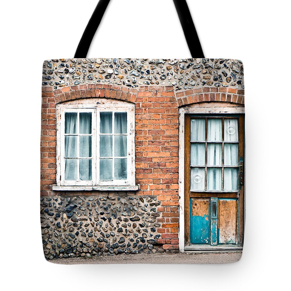 Background Tote Bag featuring the photograph Old cottage by Tom Gowanlock