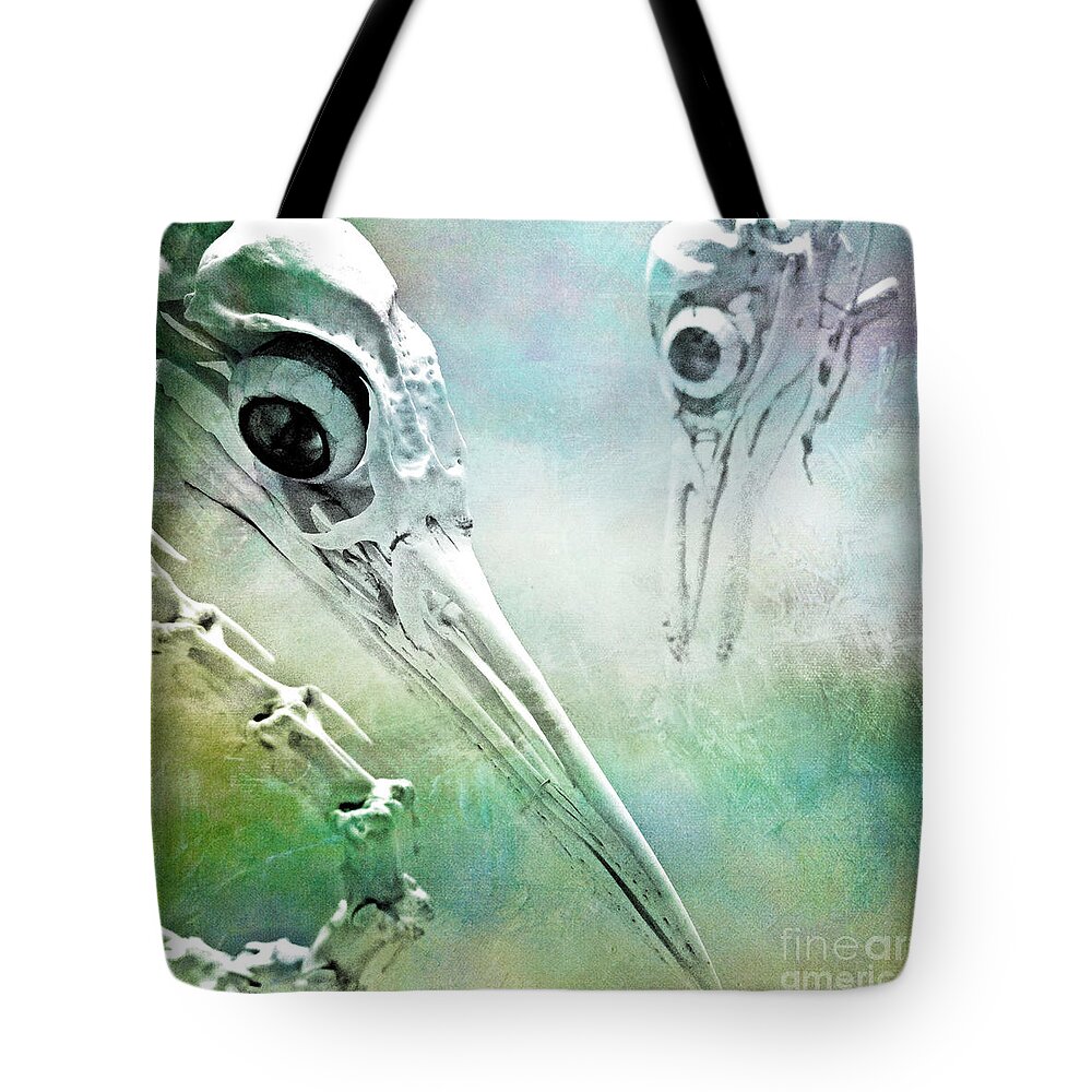 Birds Tote Bag featuring the photograph Old Friends by Chris Scroggins