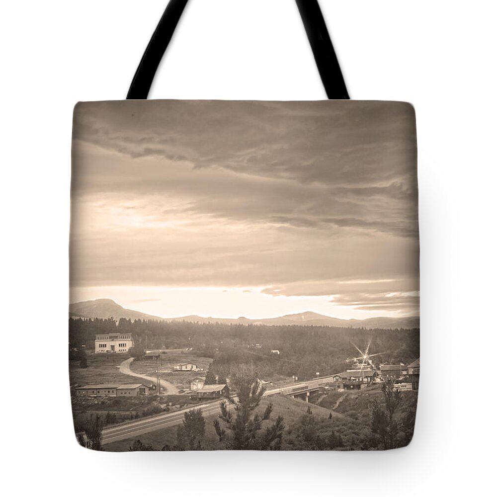 Rollinsville Colorado Tote Bag featuring the photograph Old Rollinsville Colorado by James BO Insogna