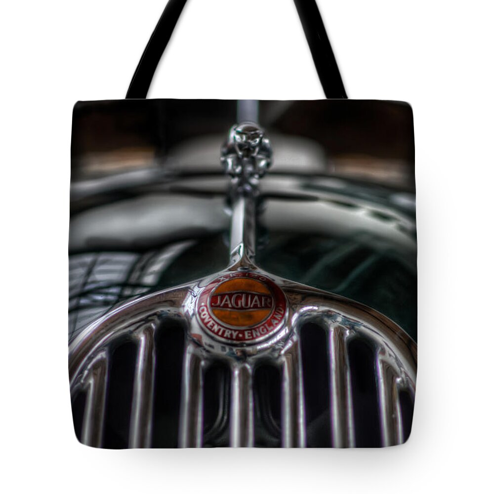 Car Tote Bag featuring the digital art Old Wild Cat by Nathan Wright