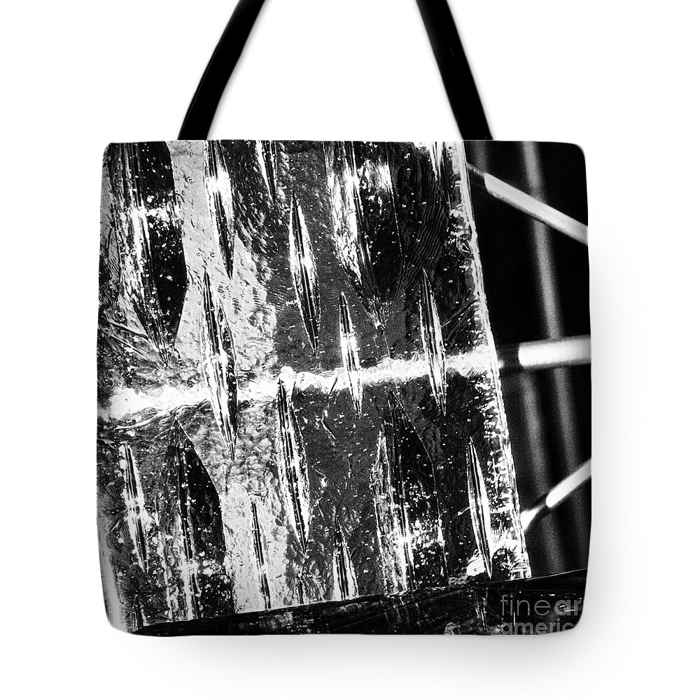 Ice Tote Bag featuring the photograph On Ice by Eileen Gayle