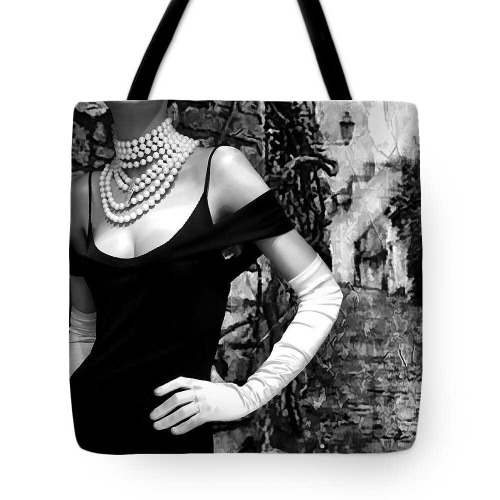 Female Tote Bag featuring the photograph On The Town by Pennie McCracken