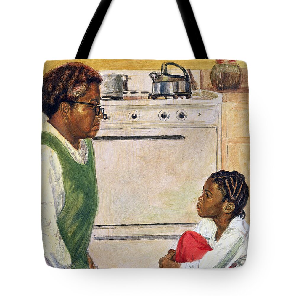 Mother Tote Bag featuring the painting Open Heart by Colin Bootman