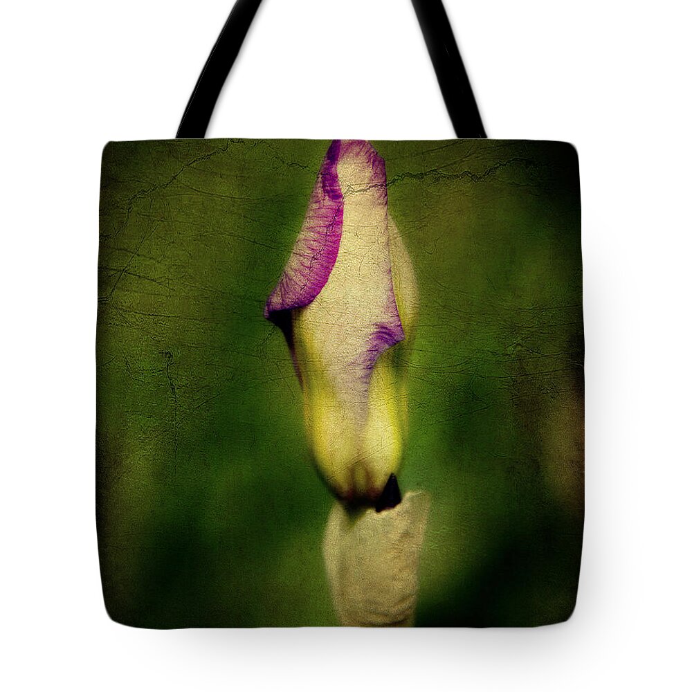 Texture Tote Bag featuring the digital art Open In The Morning by Lana Trussell
