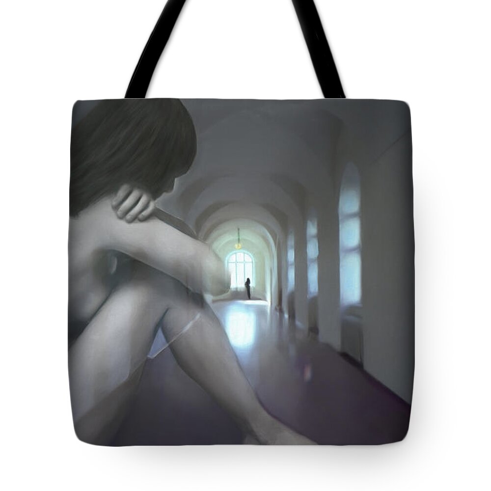 Woman Tote Bag featuring the photograph Open Your Eyes by Jeff Breiman