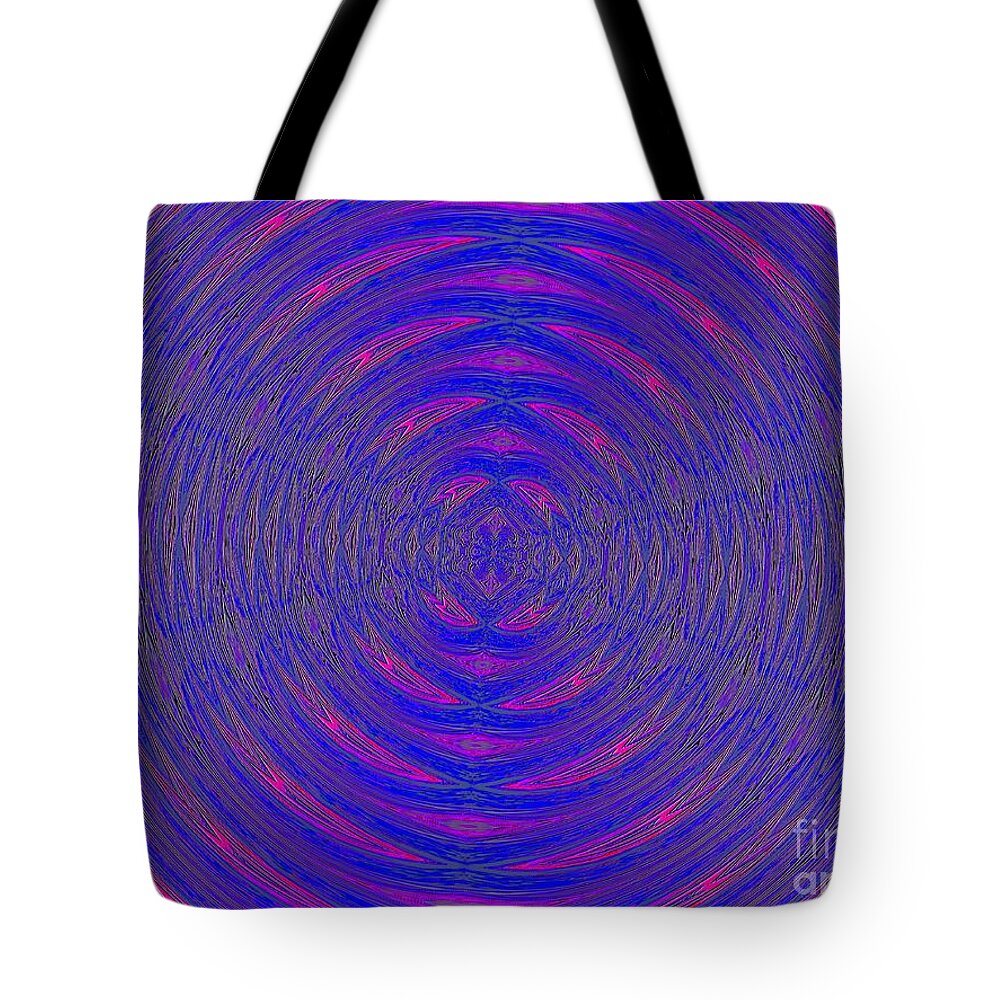 Abstract Tote Bag featuring the photograph Opposing Forces by Robyn King