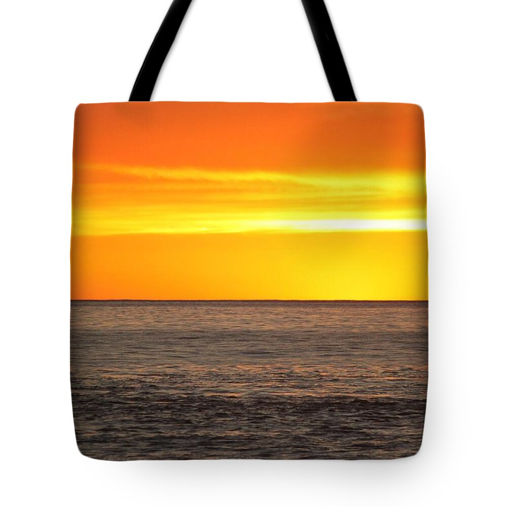 Orange Sherbet Tote Bag featuring the photograph Orange Sherbet by Amy Gallagher