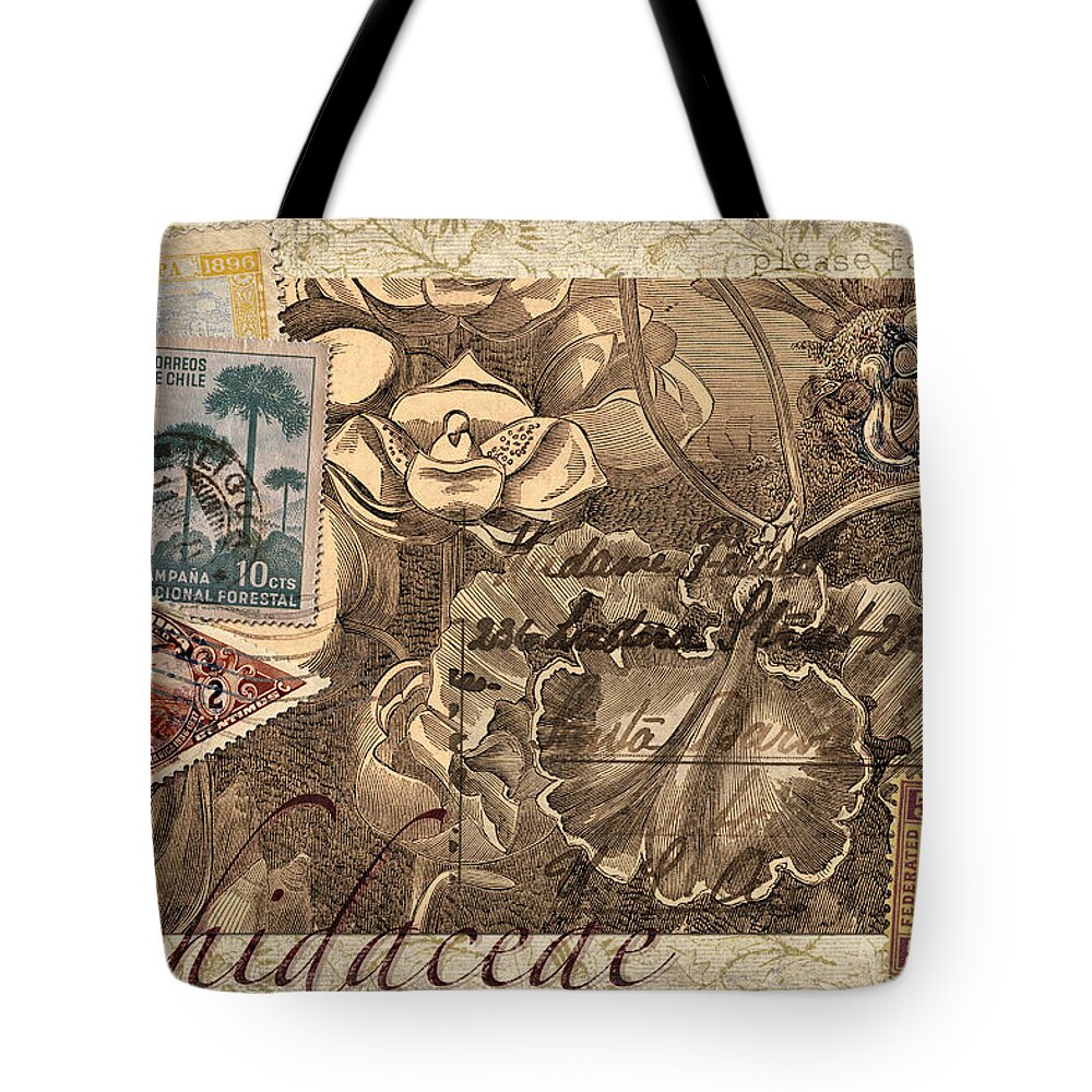 Postcard Tote Bag featuring the photograph Orchidaceae Postcard by Carol Leigh