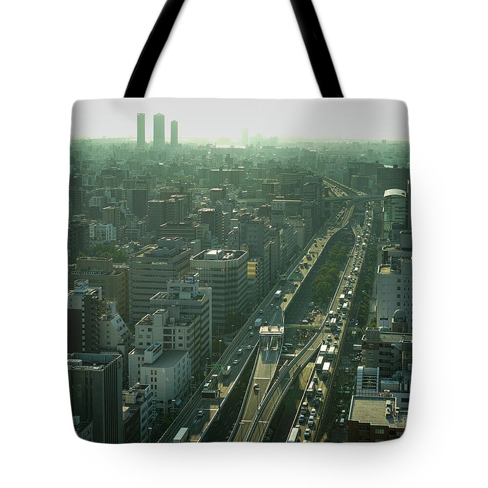 Osaka Prefecture Tote Bag featuring the photograph Osaka The Afternoon Sun by I Love Photo And Apple.