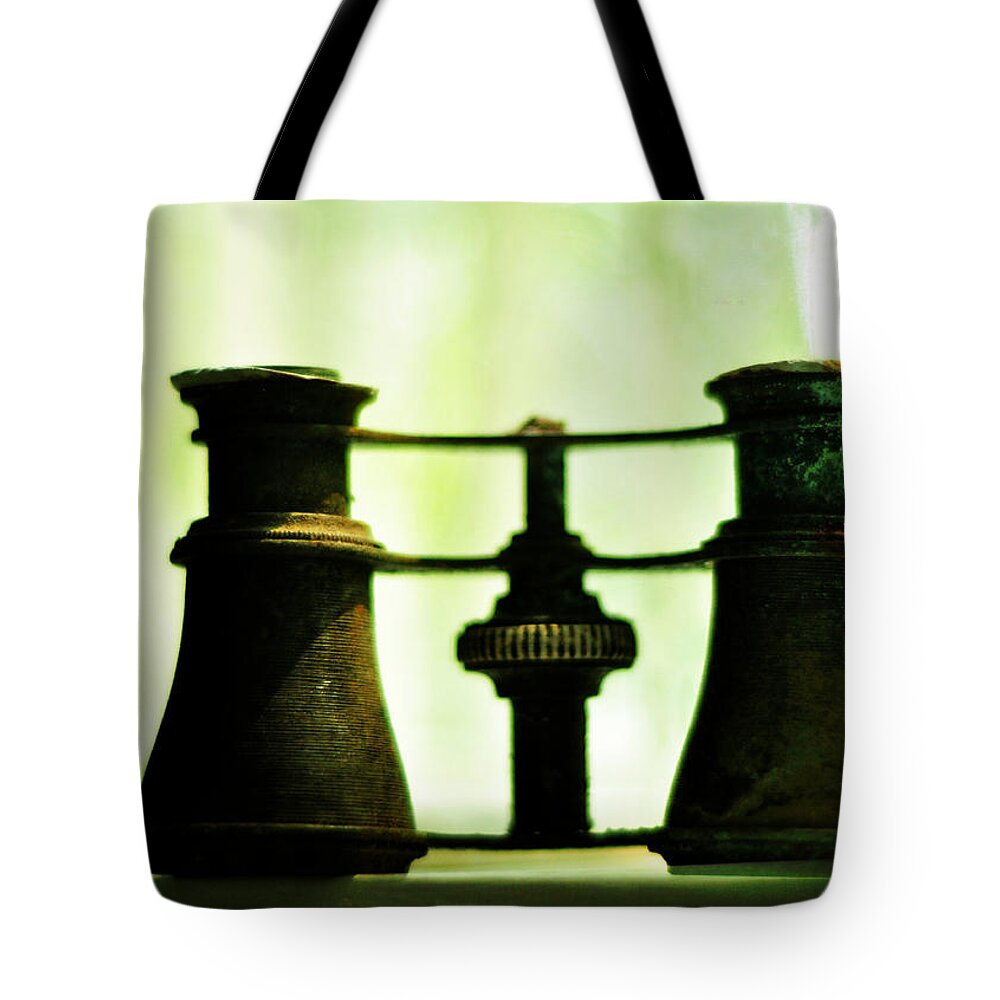 Antique Tote Bag featuring the photograph Out of Sight by Rebecca Sherman