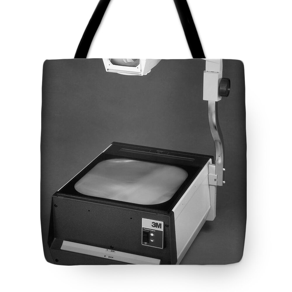 Still Life Tote Bag featuring the photograph Overhead Projector by AV Division, 3M