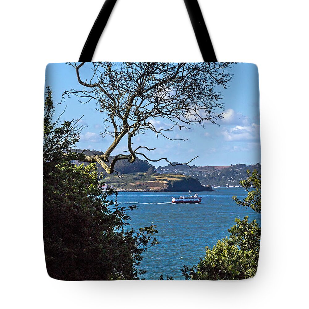 Bay Tote Bag featuring the photograph Overlooking the Bay by Kate Brown