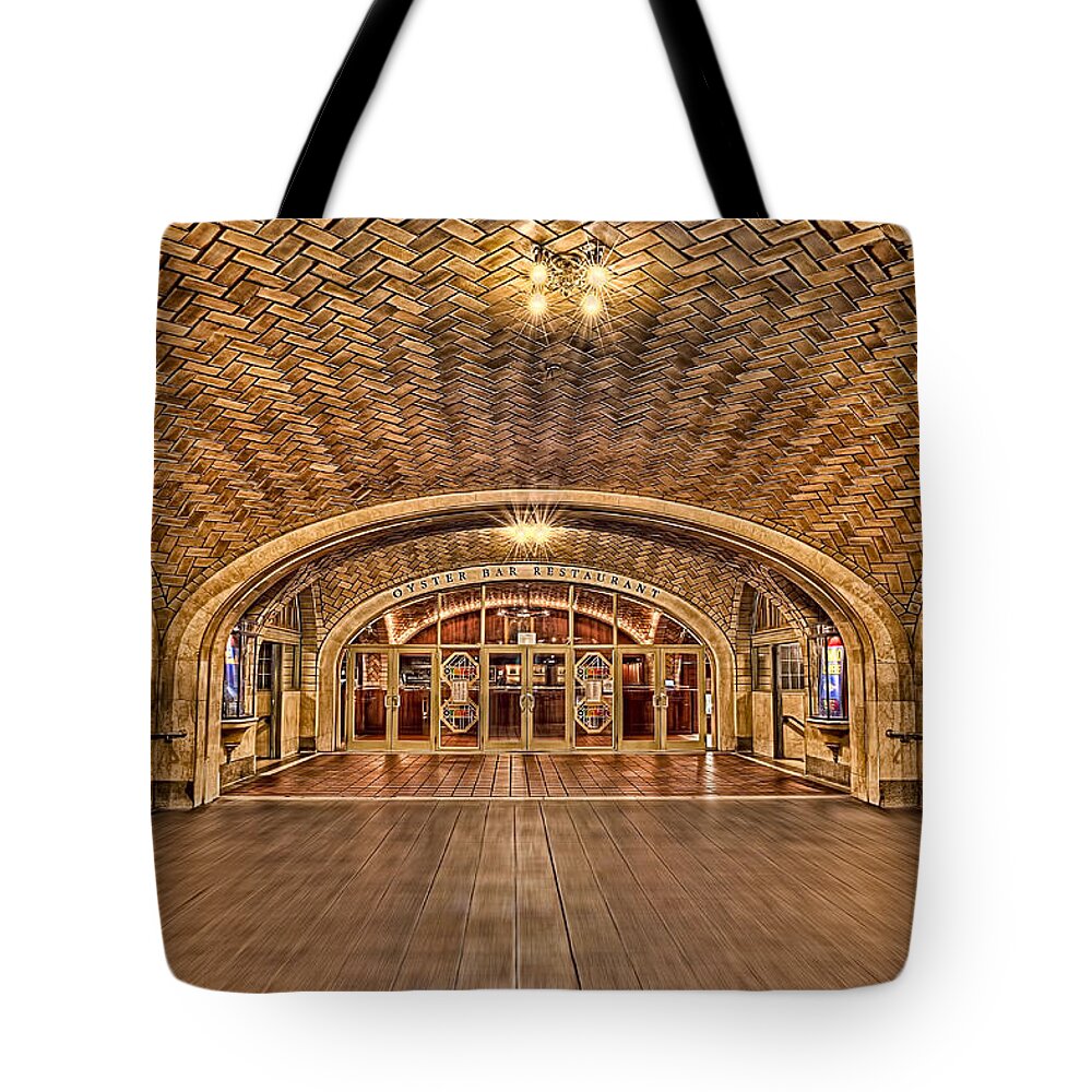 Oyster Bar Restaurant Tote Bag featuring the photograph Oyster Bar Restaurant by Susan Candelario