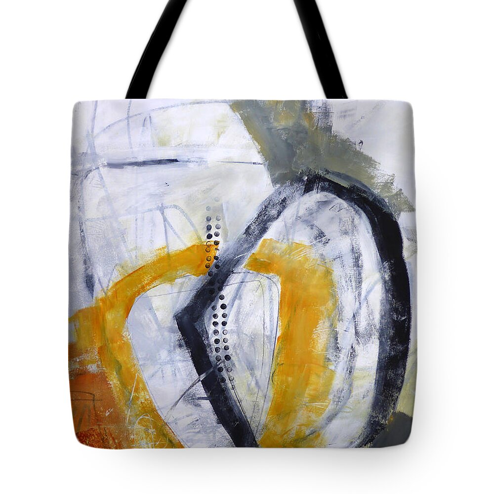 Tote Bag featuring the painting Paint Improv 1 by Jane Davies