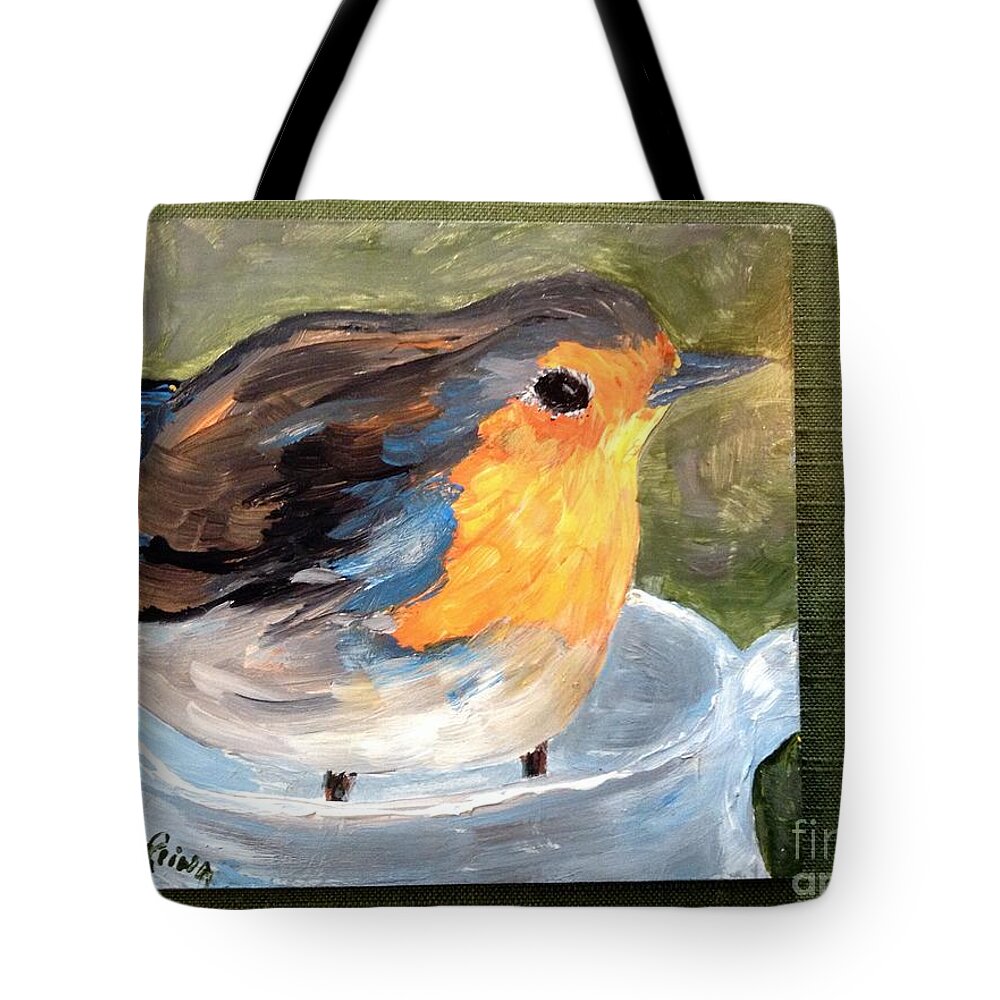 Pajarito Tote Bag for Sale by Reina Resto