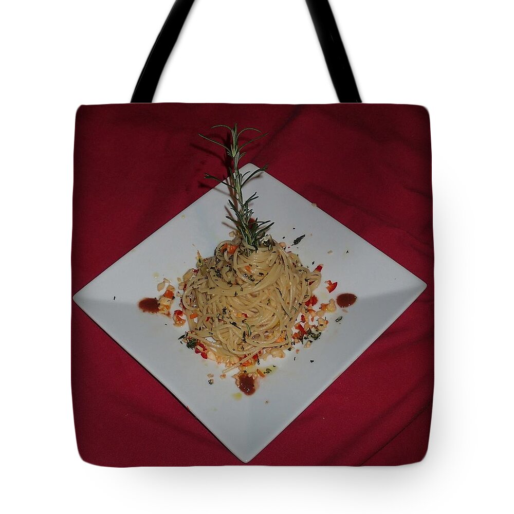 Pasta Tote Bag featuring the photograph Pasta by Robert Nickologianis