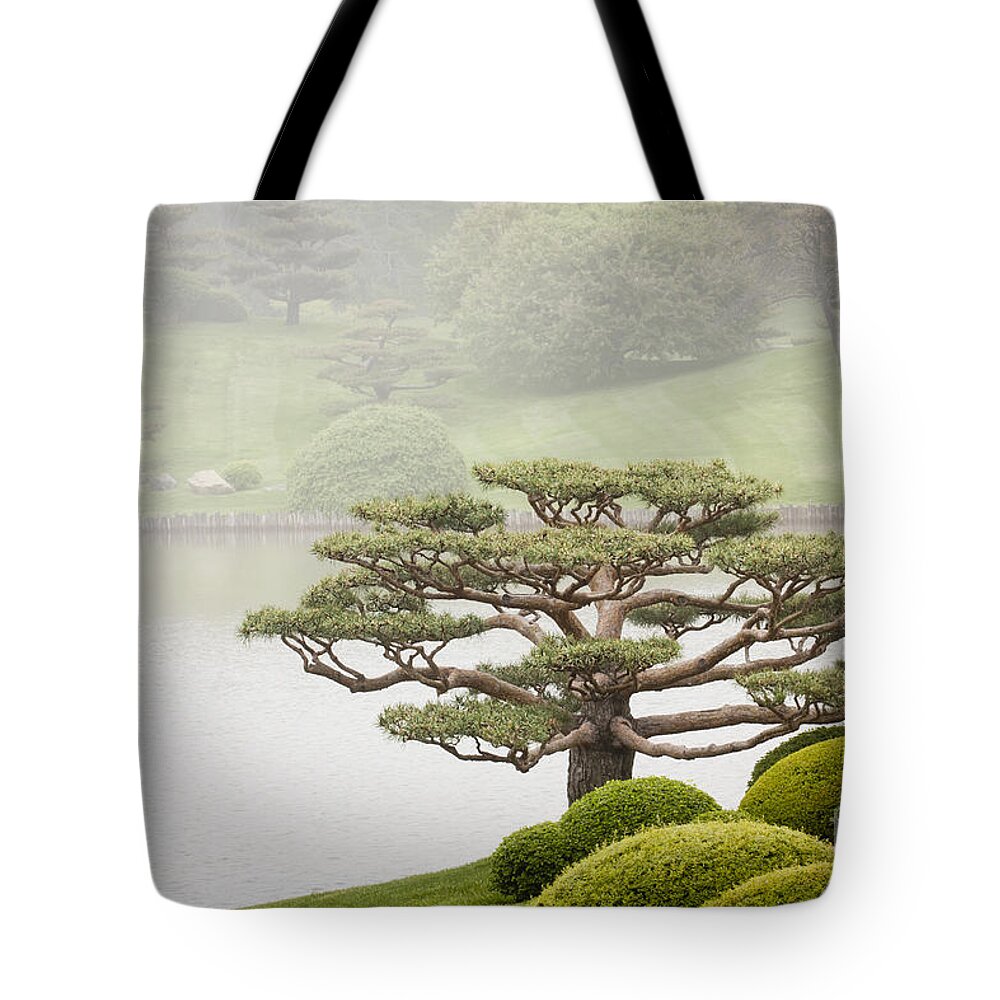 Japanese Garden Tote Bag featuring the photograph Peace by Patty Colabuono