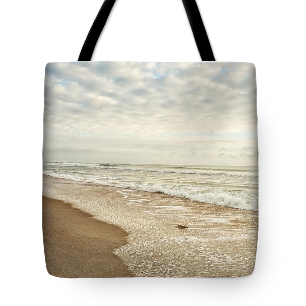 Florida Tote Bag featuring the photograph Peaceful beach by Marianne Campolongo