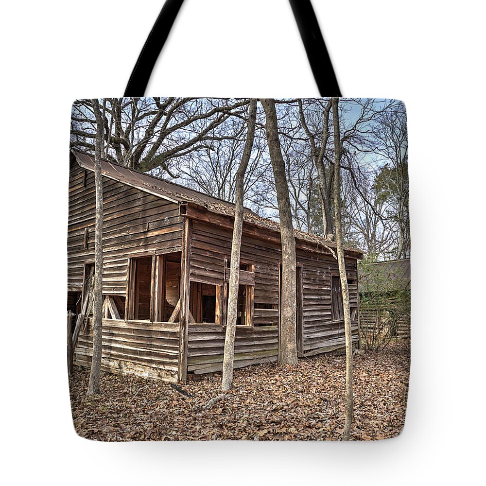 Old Tote Bag featuring the photograph Peak Ruins-1 by Charles Hite