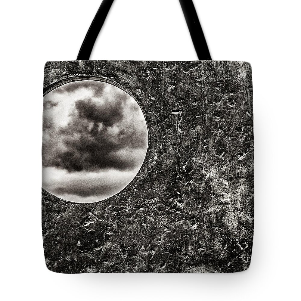 battersea Park Tote Bag featuring the photograph Peaking Clouds by Lenny Carter
