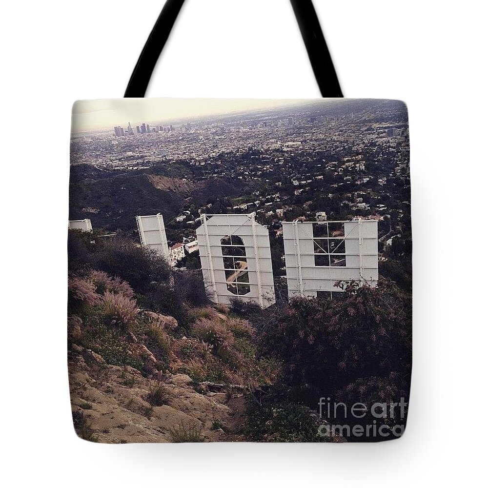 Hollywood Tote Bag featuring the photograph Peek by Denise Railey