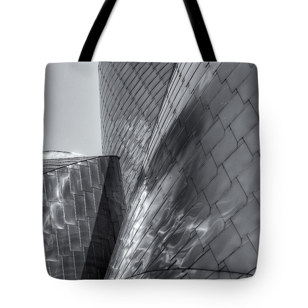 Clarence Holmes Tote Bag featuring the photograph Peter B. Lewis Building X by Clarence Holmes