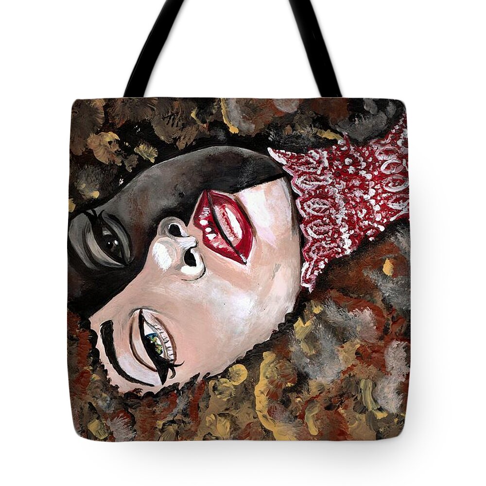 Sexy Tote Bag featuring the photograph Phantom Beauty by Artist RiA