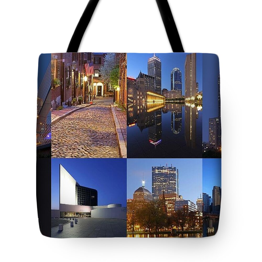 Boston Tote Bag featuring the photograph Photos of Boston by Juergen Roth