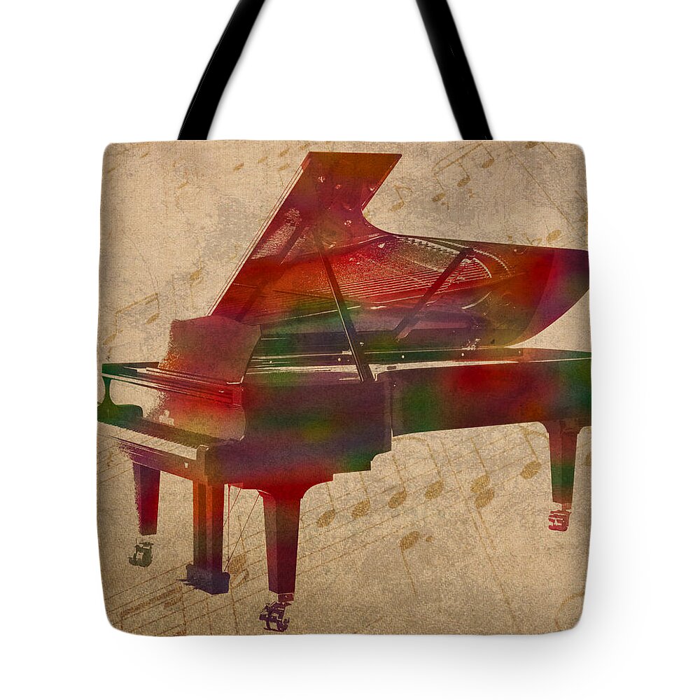 Piano Piano Piano Tote Bag