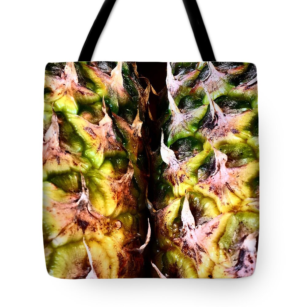 #food #foodporn #yum #instafood #tagsforlikes #yummy #amazing #instagood #photooftheday #sweet #dinner #lunch #breakfast #fresh #tasty #foodie #delish #delicious #eating #foodpic #foodpics #eat #hungry #foodgasm #foods Tote Bag featuring the photograph Pineapples by Jason Roust
