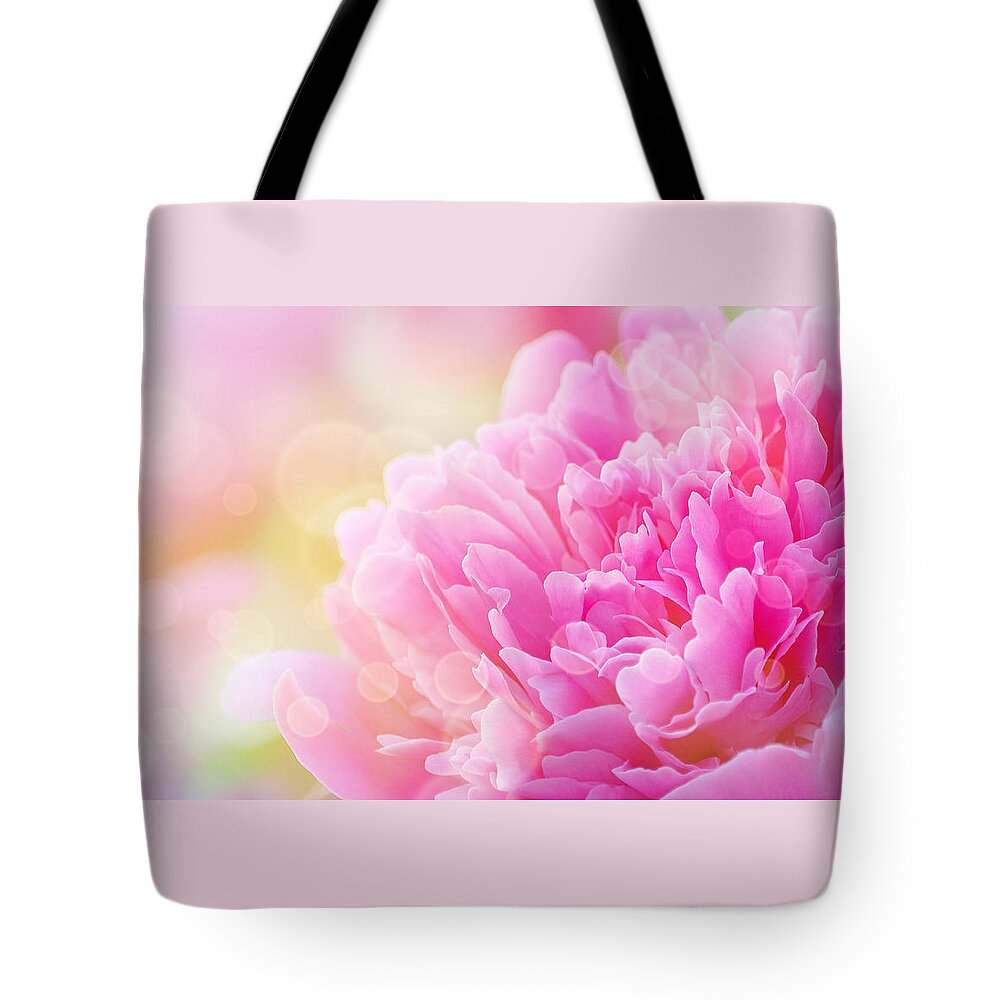 Art Tote Bag featuring the photograph Pink Dream by Joan Han