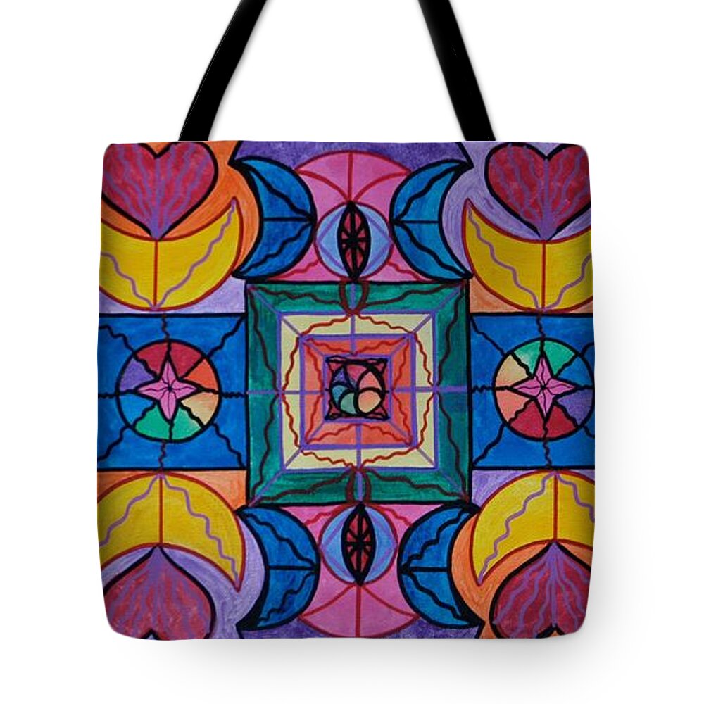 Play Tote Bag featuring the painting Play by Teal Eye Print Store